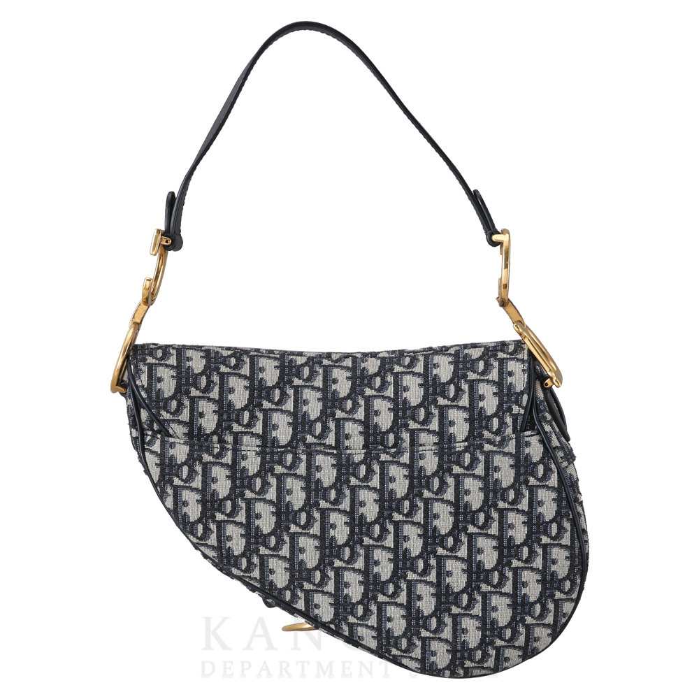 CHRISTIAN DIOR(USED)크리스찬디올 오블리크 새들 미디움 백